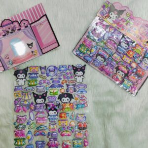 3D Kuromi Stickers