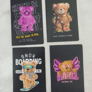 Teddy Notebook (Random Design)