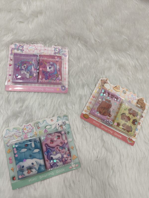 Mini Sharing Sticker Notebook