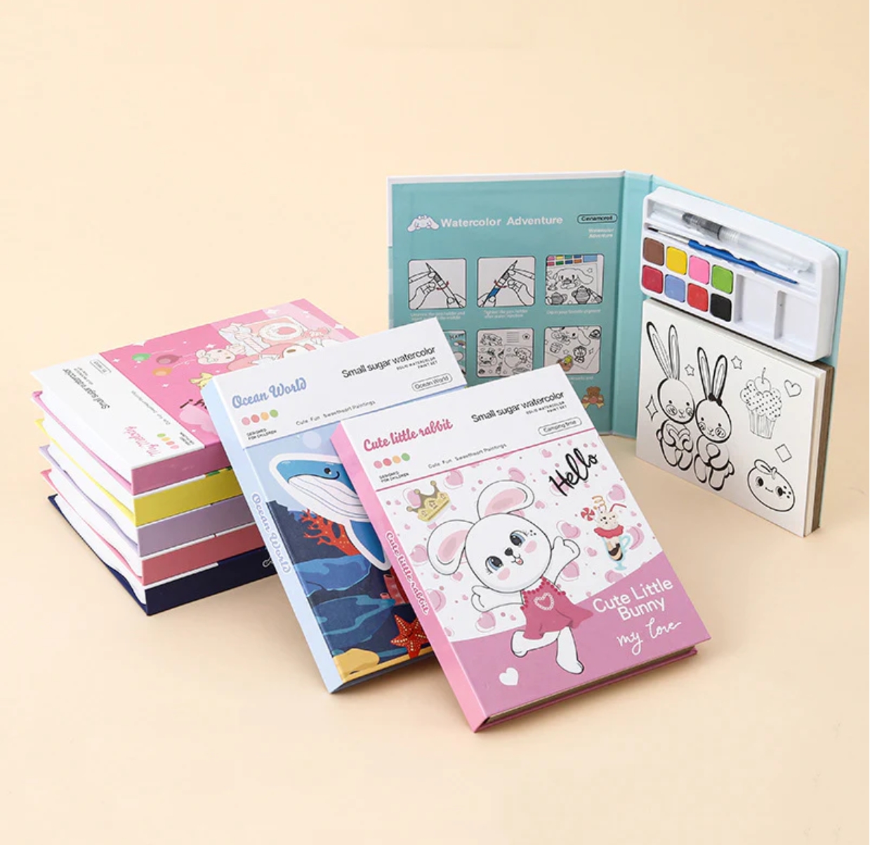 Colouring Book with Paints