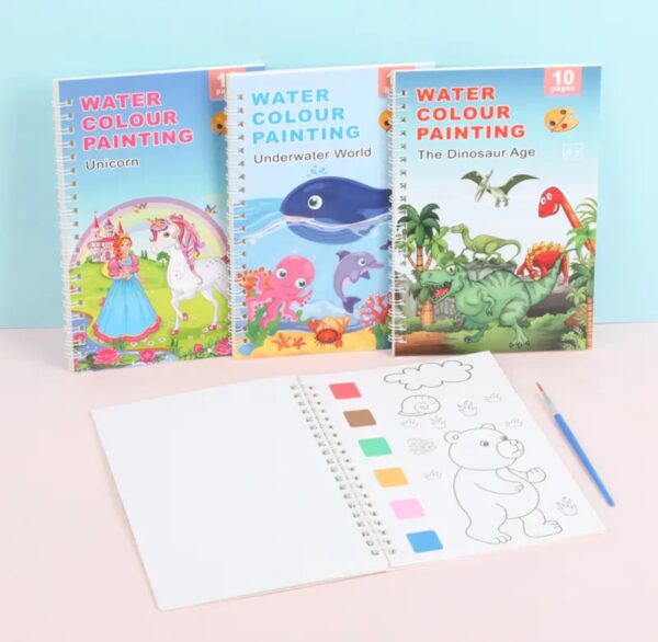 Painting Book with Watercolours - Image 4