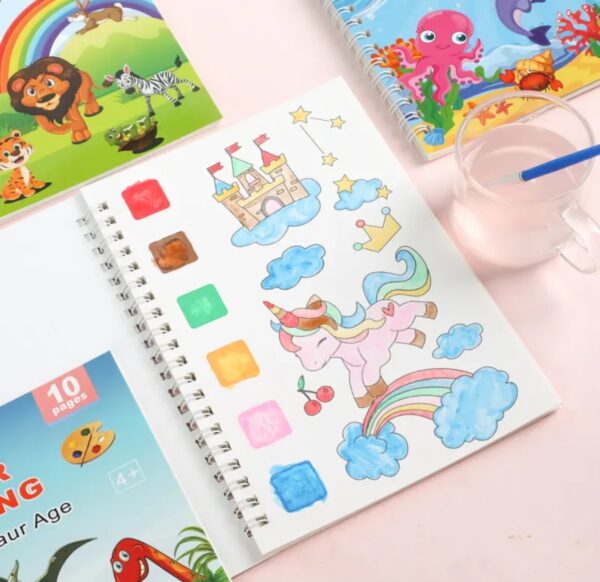 Painting Book with Watercolours - Image 3