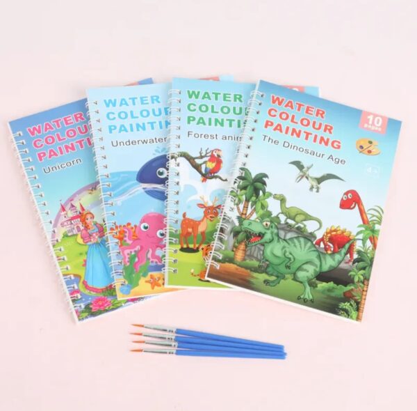 Painting Book with Watercolours - Image 2