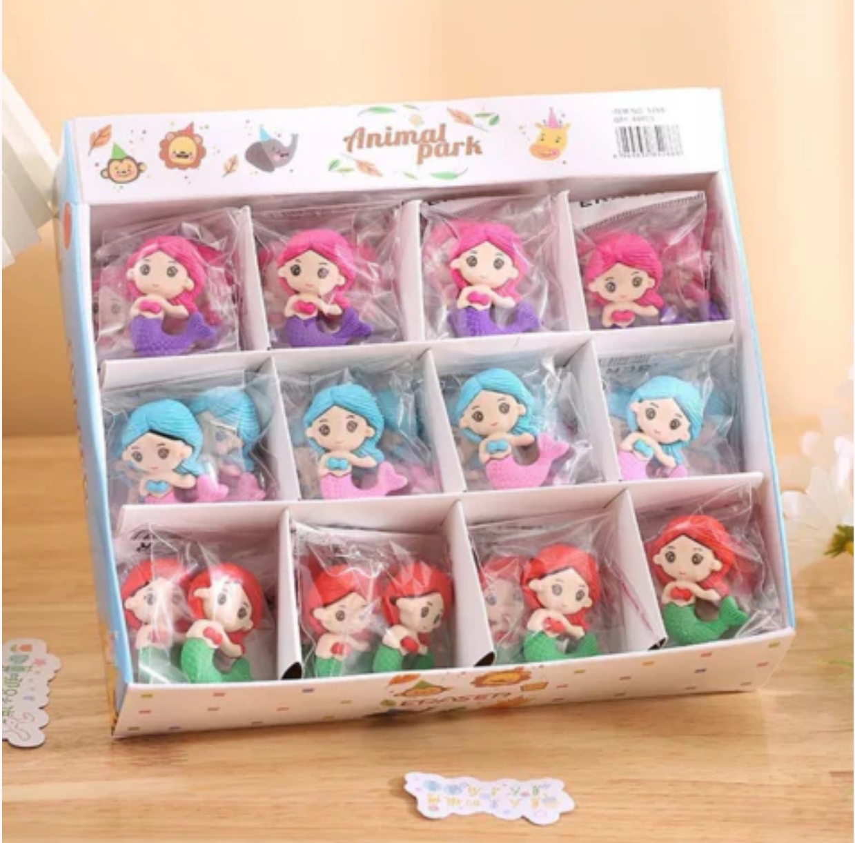 Mini Mermaid Eraser - Image 2